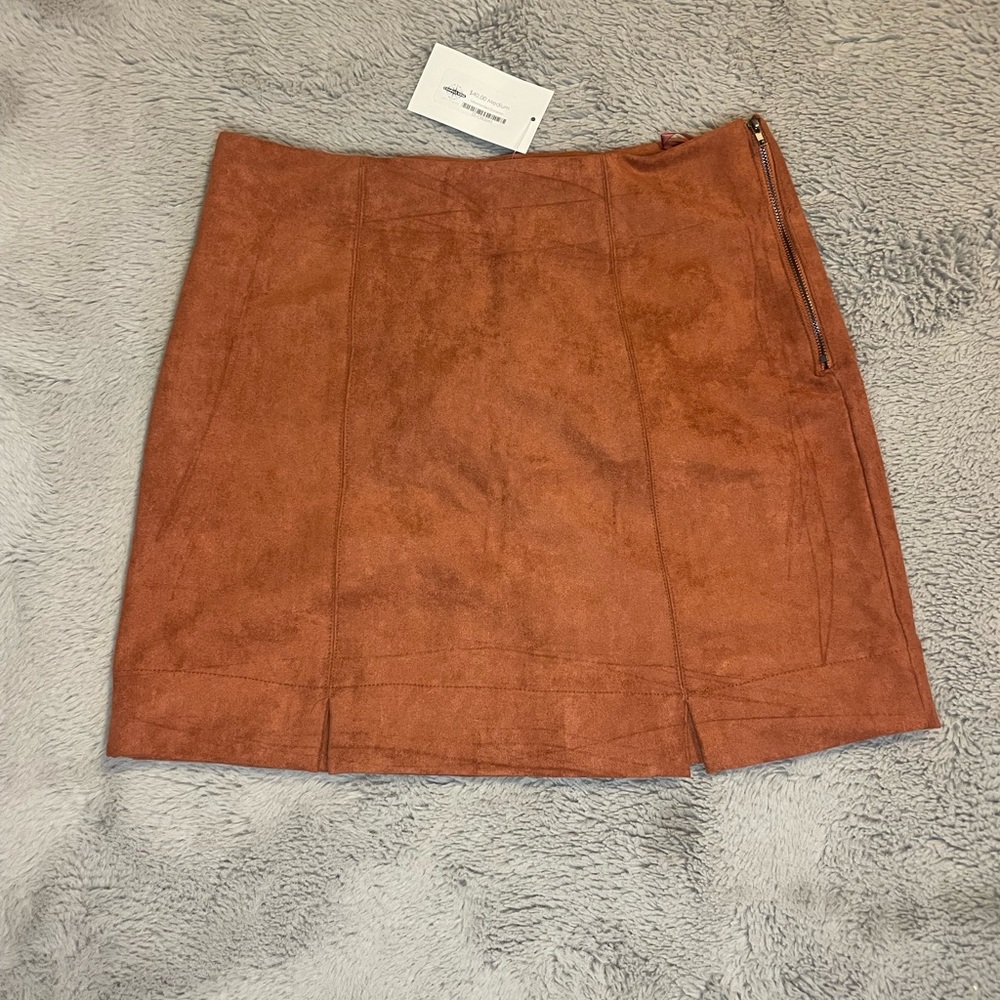 Compass Rose Boutique - Influential Skirt:Cinnamon - Medium